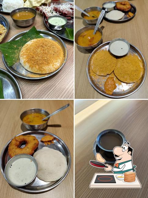 Pancakes at narayanaa's - A South Indian Cafe