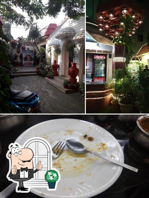 Check out the image showing exterior and food at Abhishek Prime Hotel and Restaurant