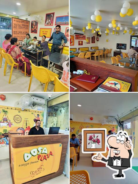 The interior of Dosa Plaza