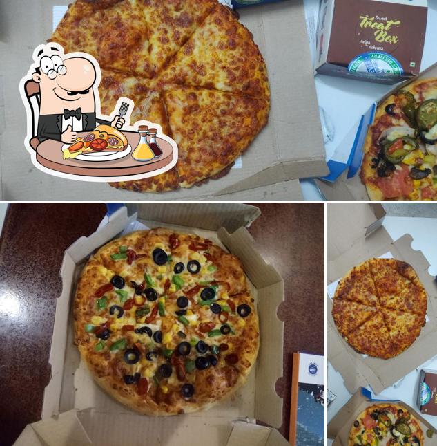 At Domino's Pizza Prozone Mall, Coimbatore, you can try pizza