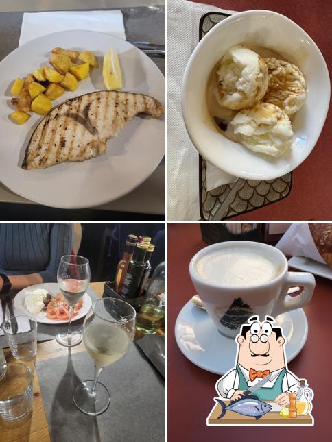 Salmone grigliato al Punto di Ristoro