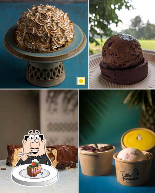 Chocolate cake at The Fat Little Penguin