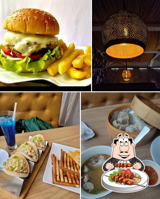 Food at The Square Family Restaurant and Bar