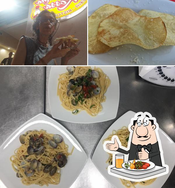 Cibo al Pizzeria Ristorante Lanterna Rossa