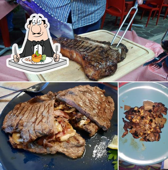 Platti al Braceria Anfè