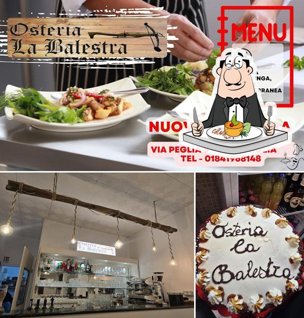 OSTERIA LA BALESTRA VENTIMIGLIA si caratterizza per la cibo e bancone da bar
