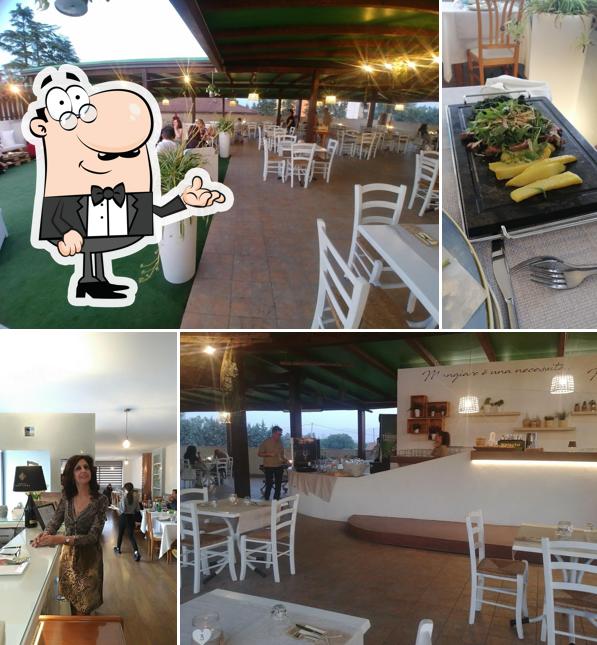 Gli interni di Da Jolanda Ristorante