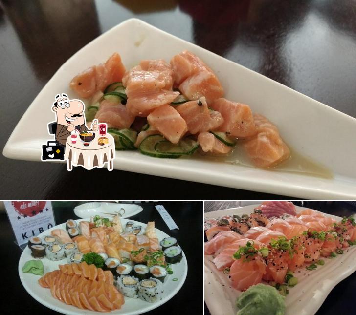 Comida em Kibo Sushi Bar