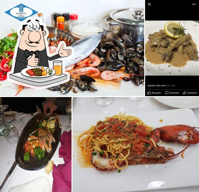 Cibo al Ristorante Madonna Del Pozzo