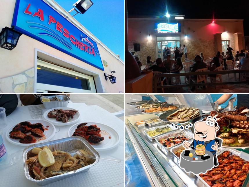 Cibo al Pescheria Martellomare