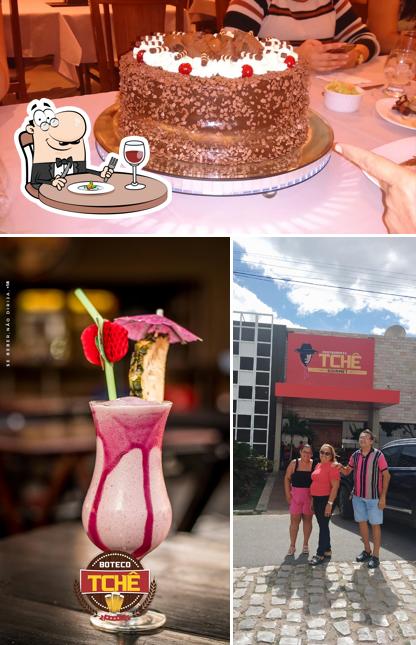 Comida em Restaurante Tchê Gourmet