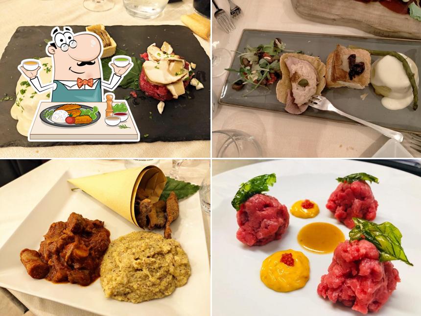 Platti al Trattoria della Buffa