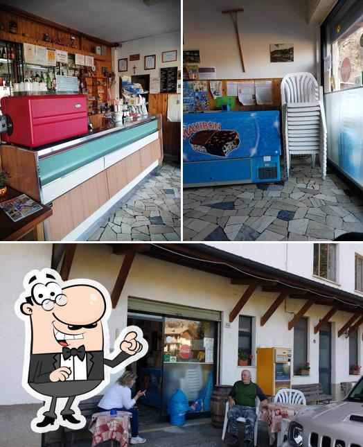 Gli interni di Trattoria Fanton