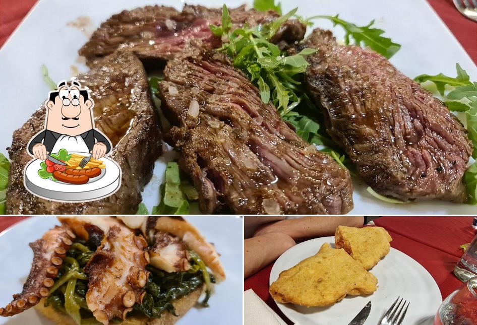 Platti al Ristorante Vac è Press Magenta