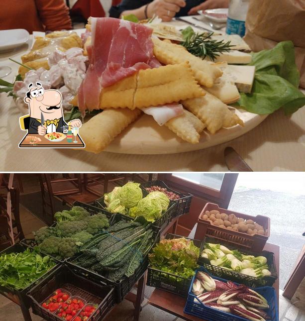 Cibo al Trattoria della Buffa