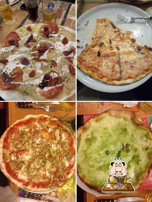 Ordina tra le molte varianti di pizza