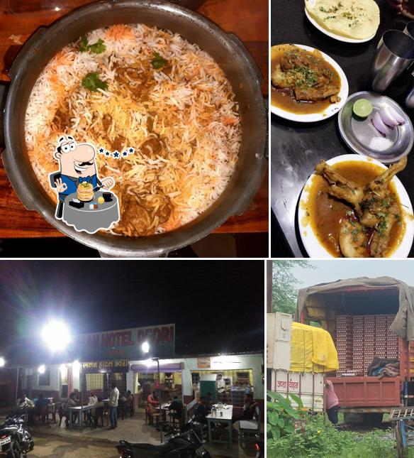 This is the photo showing food and exterior at Milan Hotel