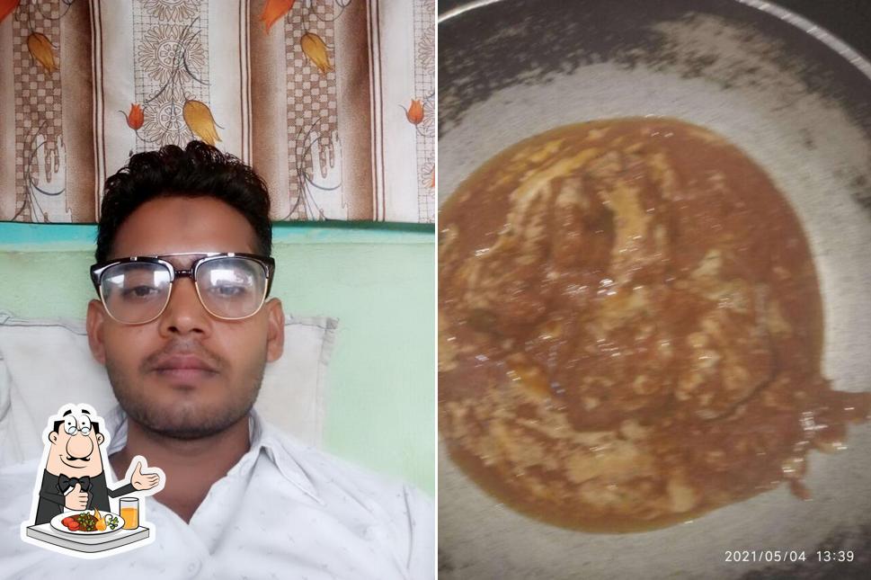 Food at Al Kareem Chicken Point