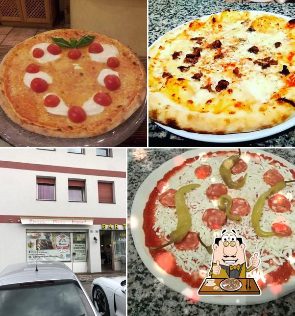 Ordina tra le molte varianti di pizza