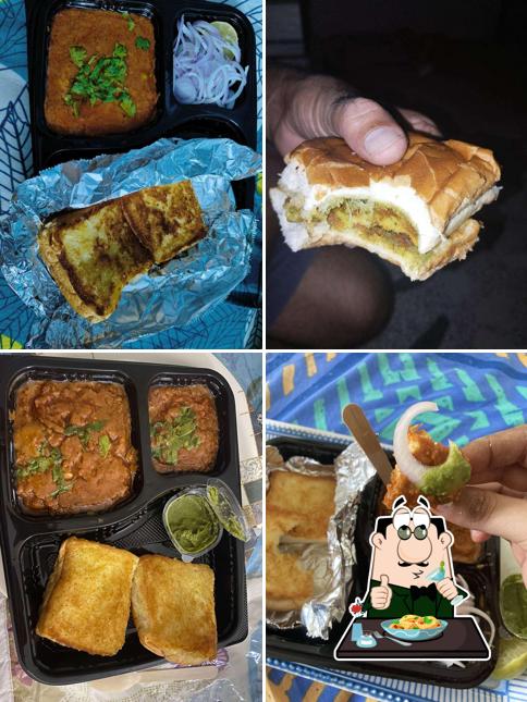 Food at Pav Bhaaji Wala