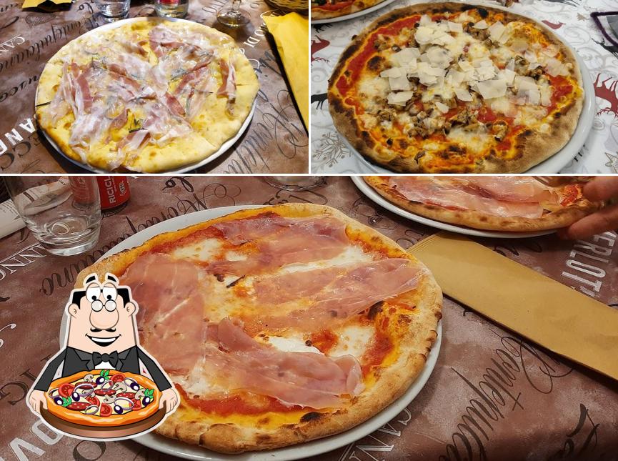 Prenditi tra le molte varianti di pizza