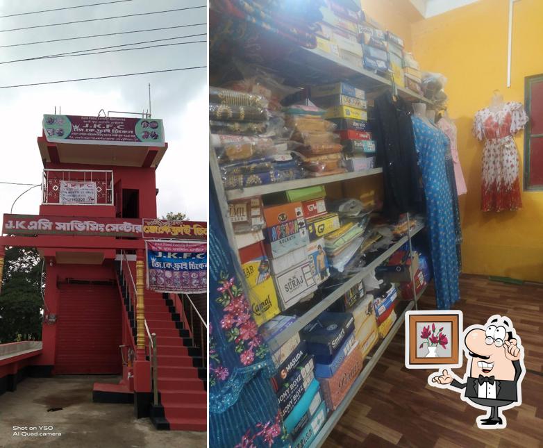 The interior of J. K. Family Restaurant