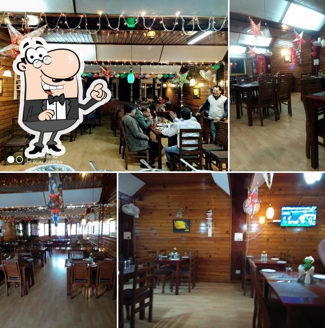 Take a seat at one of the tables at R Square