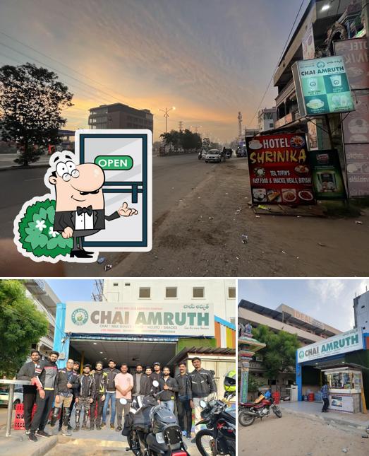 Check out how CHAI AMRUTH looks outside