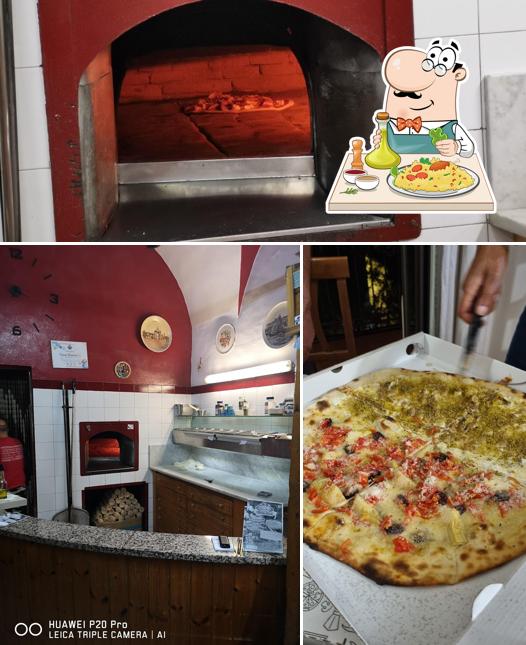 Guarda la foto che presenta la cibo e interni di Pizzeria Andrea