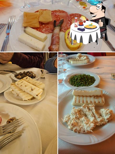 Piatto di formaggi al Trattoria Campagnaro