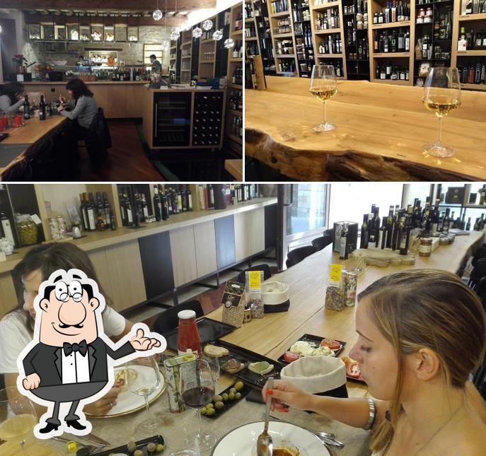 Gli interni di E*tra Vergine Oleoteca