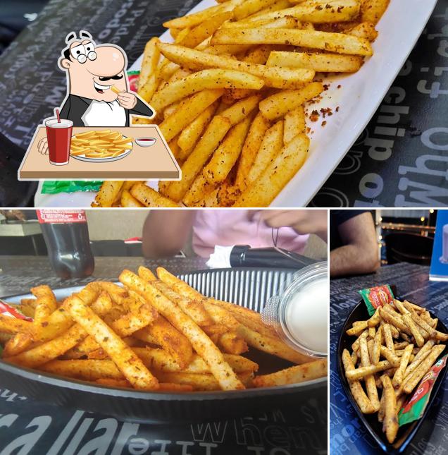 French fries at CAFE ICE MAGIC