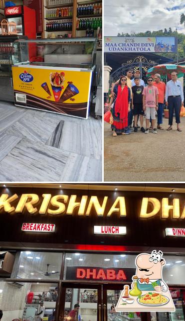 Meals at Krishna Dhaba