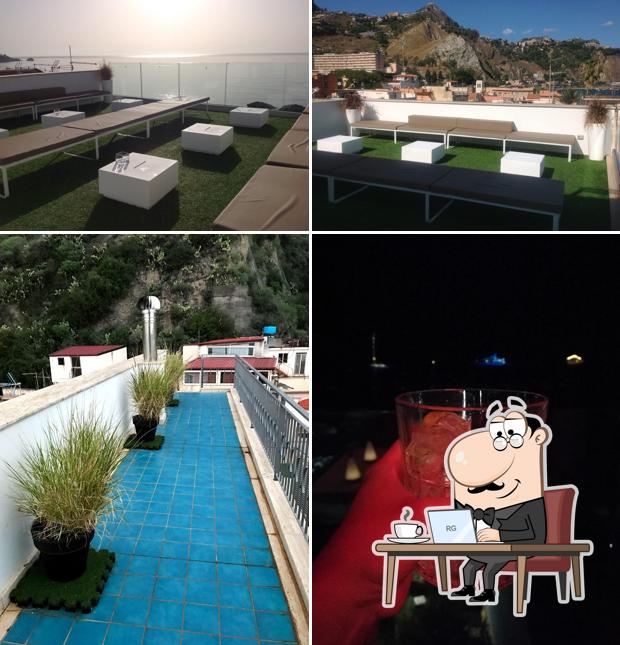 Gli interni di Terrazza Cavallaro
