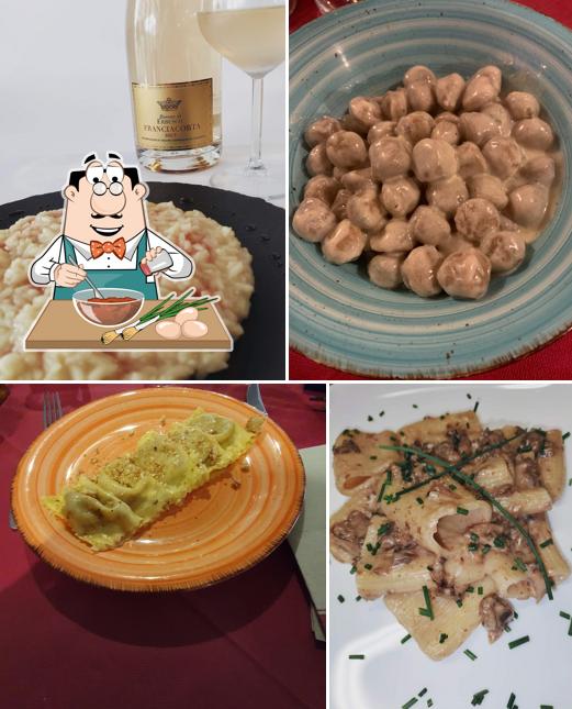 Ravioli al Trattoria Il Gallo Rosso