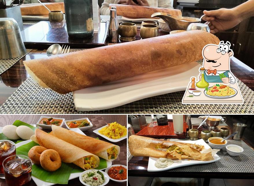 Food at Sankalp Restaurant & Saffron Restaurant