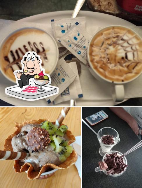 Cafe Cream serves a number of desserts