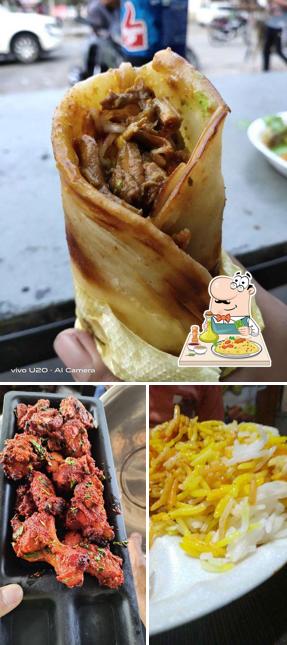 Meals at Delhi Spice Roll Hut