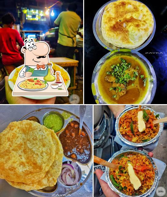 Food at Zaika Restaurant