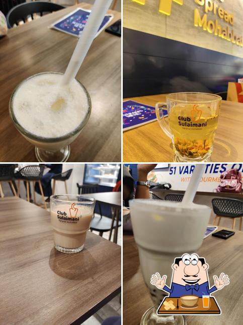 Clam chowder at Club Sulaimani Focus Mall