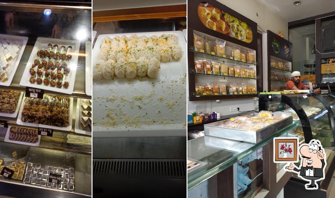 The interior of Lala Shree mishthan