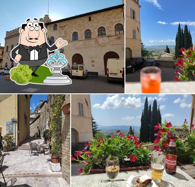 Gli esterni costituiscono una caratteristica importante di Bar La Piazzetta di Agnese