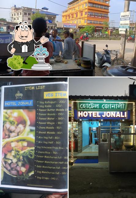 The exterior of Hotel Jonali