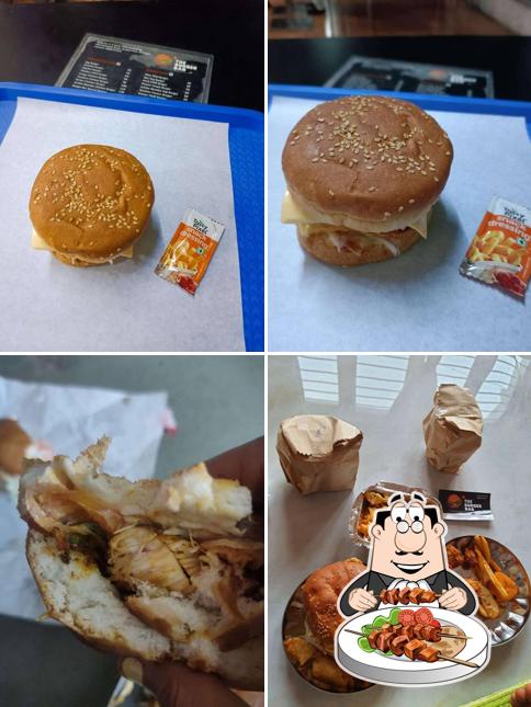 Meals at The burger bar