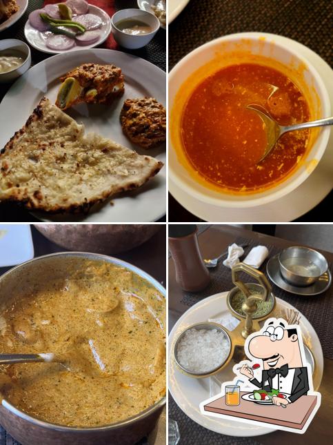 Food at The Grand Turf Pure Vegetarian Family Restaurant