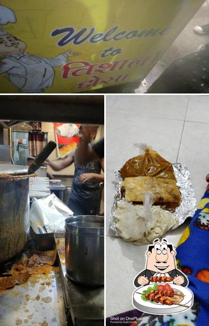 Meals at Vishal Dosa Shop