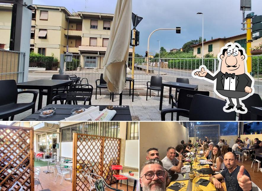 Gli interni di Cdp Galluzzo Amici del circolo