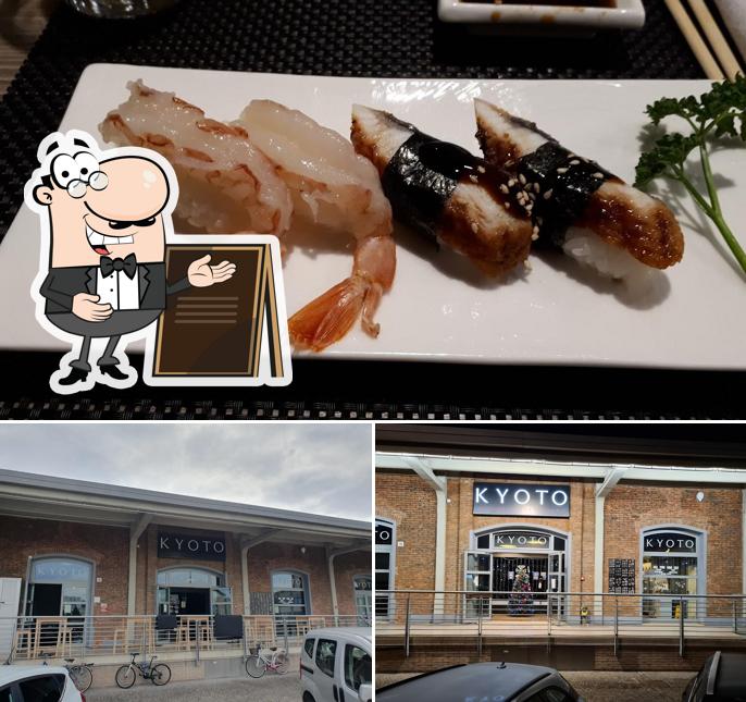 Tra le diverse cose da Kyoto si possono trovare la esterno e cibo