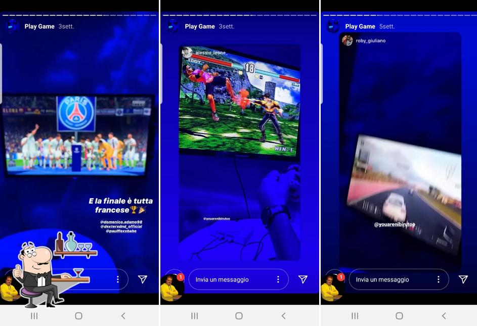 Gli interni di NIBIRU Planet Game - Cocktail & Lounge Bar
