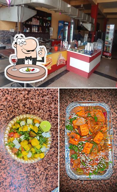 The restaurant's food and interior